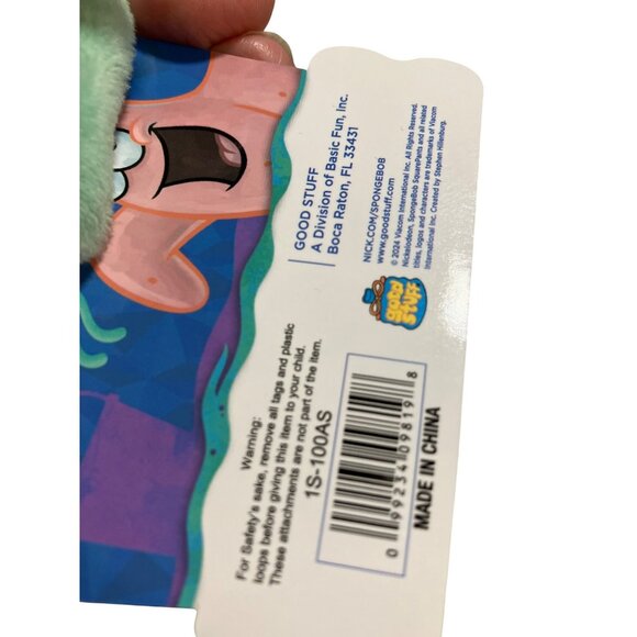 Nickelodeon SpongeBob SquarePants Plankton Plush Toy - Picture 3 of 13
